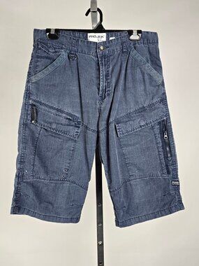 Projek Raw Blue Utility Cargo Shorts Men’s 33